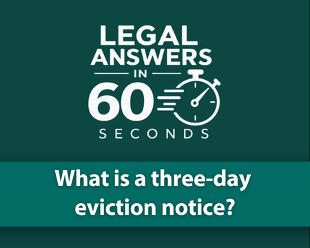 What Is a Three-Day Eviction Notice?